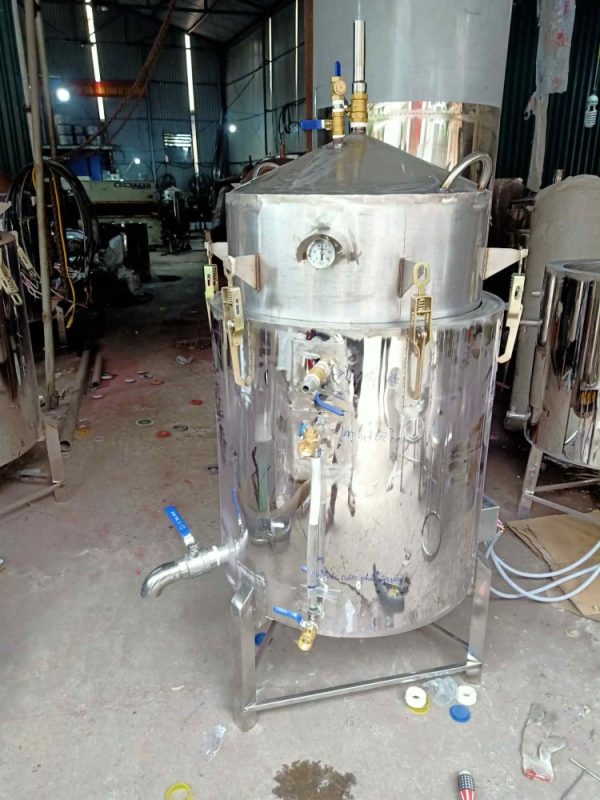 nồi nấu rượu inox 1