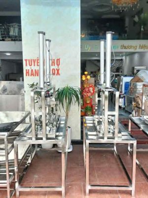 Bàn ép đậu Khí Nén 2